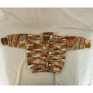 6-12 months Boy/Girl Homemade Baby Cardigan Warm, Soft & Comfortable